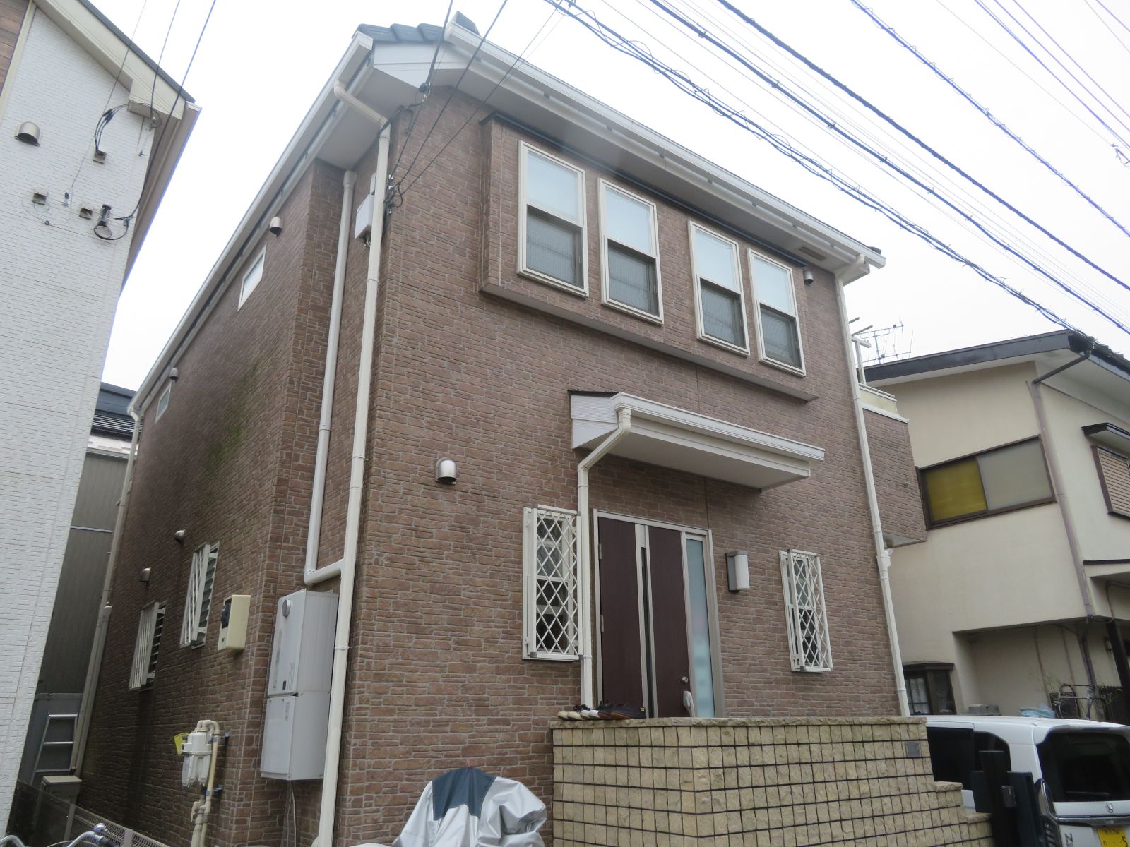 西東京市　T邸　外壁塗装、ベランダ防水工事