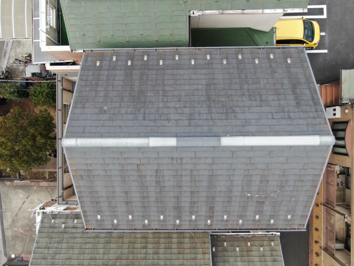 志木市　F邸　外壁塗装、屋根上葺き工事
