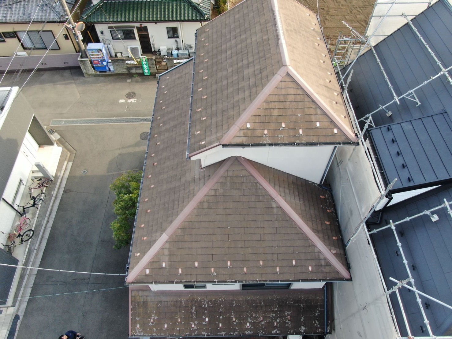 ふじみ野市　S邸　外壁塗装・屋根上葺き工事